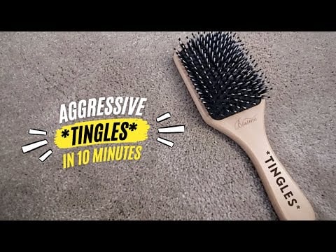 Fast and Aggressive ASMR: Lofi Freestyle Random Triggers (No Talking)