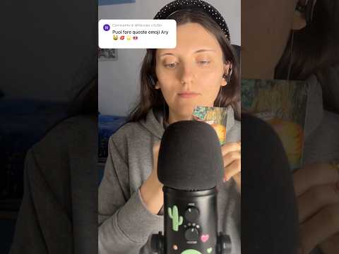 Emoji Challenge ASMR 😴 #asmr #shorts #emoji #emojichallenge
