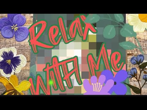 ASMR VISUAL & SOUND TRIGGERS: Woodland Gnome Cottage Sticker Puzzle #681