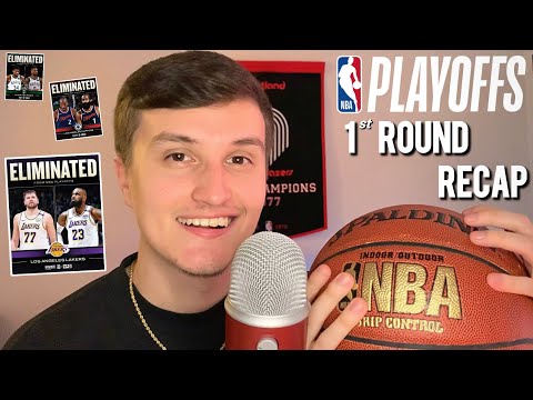 ASMR | NBA Playoffs First Round Recap 🏀