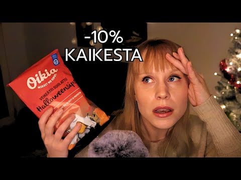 Black Friday Ostokset🍹ASMR SUOMI
