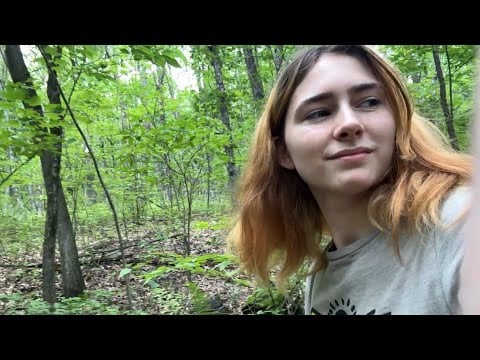 walking through the woods (again!) | ASMR | ~lofi~
