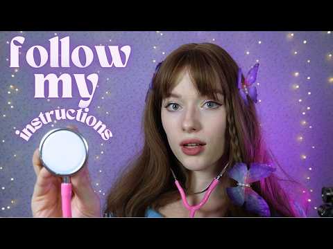 ASMR follow my instructions, follow the light