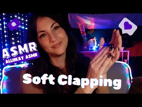 ASMR Soft Clapping ft. satin gloves