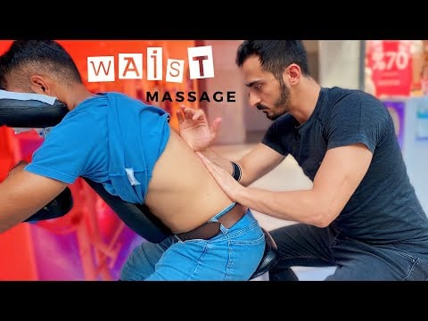 ASMR MASSAGE YAKUP - WAİST MASSAGE + STRONG MASSAGE
