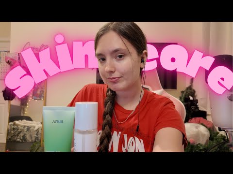 asmr skincare routine ⭐️