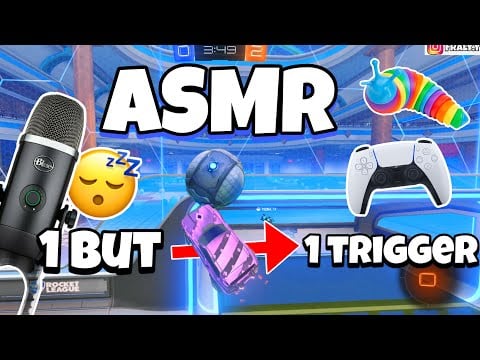 ASMR Français • 1 BUT = 1 TRIGGER RELAXANT SUR ROCKET LEAGUE EN RANKED ! 😴