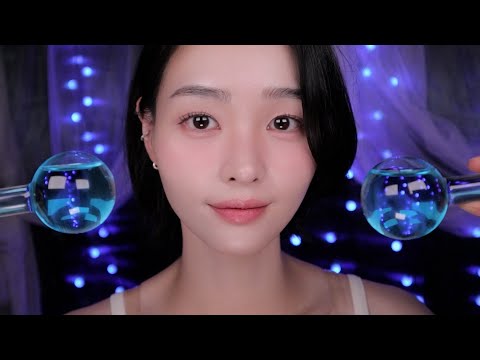 ASMR | 수면에 도움을 주는 시원한 힐링 페이셜 테라피 🧊상황극 | Cool Healing Facial Therapy Role Play