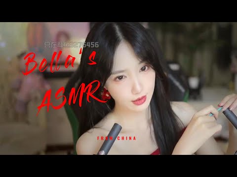 【贝拉小姐姐 ASMR】口腔音，3d运镜，响尾蛇