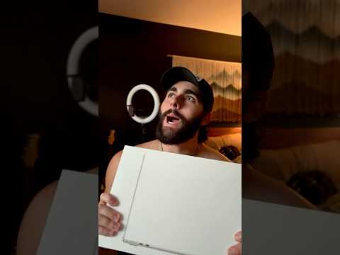 ASMR M5 MacBook Air Unboxing ✨starlight✨ #macbook #apple #unboxing #shorts #relaxing