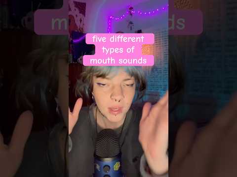 which mouth sound is your fav? #asmr  #relaxing #mouthsounds #viral #reels #reel #oddlysatisfying