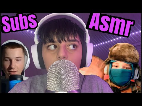 Asmr with subscribers(5k subs special)