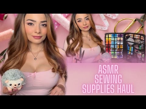 ASMR Sewing Supplies Haul 🧵🪡  (Soft Spoken)