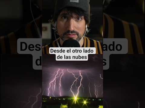 ¿Cómo se ve una tormenta desde arriba? 🤯