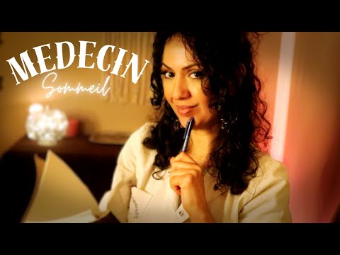 💤 ASMR MEDECIN DU SOMMEIL t'endort à domicile