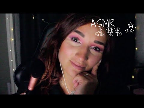 ASMR FRANCAIS : ROLEPLAY - JE PREND SOIN DE TOI 🥰