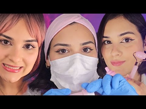 1 HORA COM OS MELHORES ASMR |Roleplay LIMPEZA DE PELE, HARMONIZAÇÃO, CABELEIRA E DENTISTA