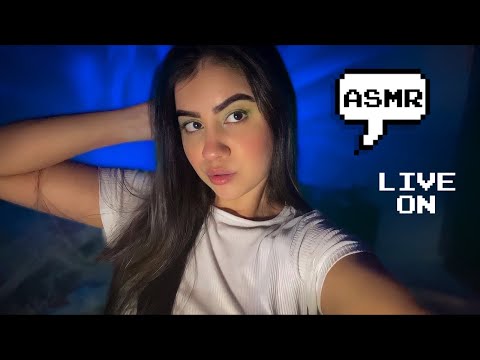 ASMR AO VIVO - ENTRA SE QUISER DORMIR (ou tentar) 💤