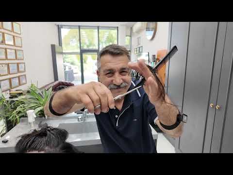 ASMR Long Hair Transformation ✂️ | Beard Shave & Skincare | Relaxing ASMR Barber Session