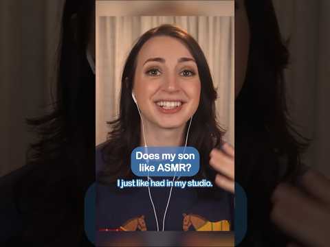 Does my son like ASMR? #shorts