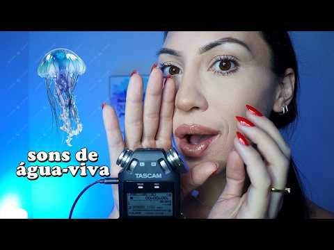 ASMR Jellyfish (sons de boca, hand movements e muitos arrepios)