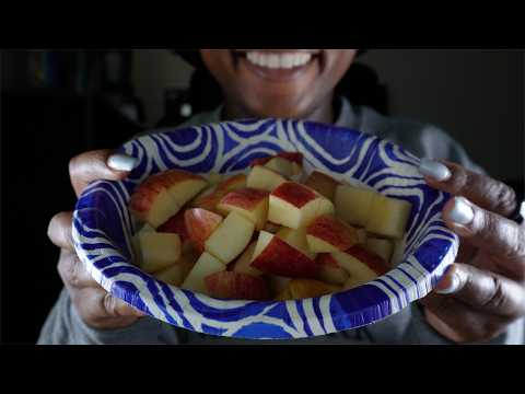 ASMR Apple Eating Sounds