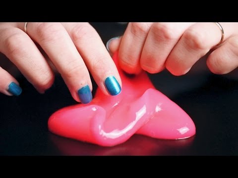 Binaural ASMR/Whisper. Slime Play