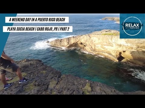[ASMR] A Weekend Day in a Puerto Rico Beach | Playa Sucia in Cabo Rojo, PR | Part 2