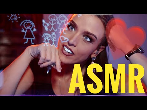 ASMR Gina Carla 🥰 Let Me Softly Talk You Asleep! Storytelling NEON Drawings!