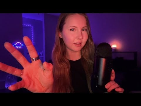 ASMR~1 Hour Of Tingly Wet Mouth Sounds + Hand Movements (The Demogorgon Trigger🤩)