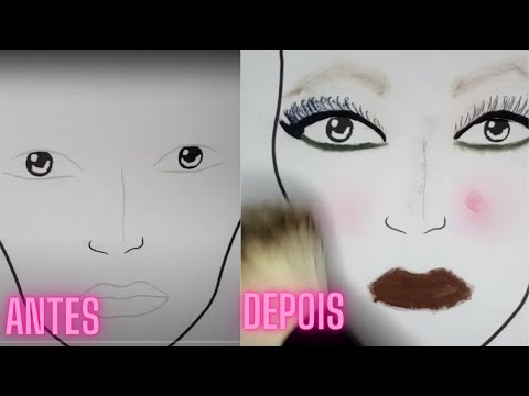 ASMR Maquiagem na manequim de baixa autoestima| Elevamos sua autoestima