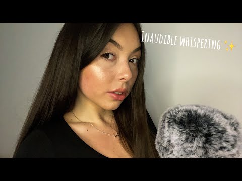 ASMR PURE INAUDIBLE WHISPERING | MOUTH SOUNDS