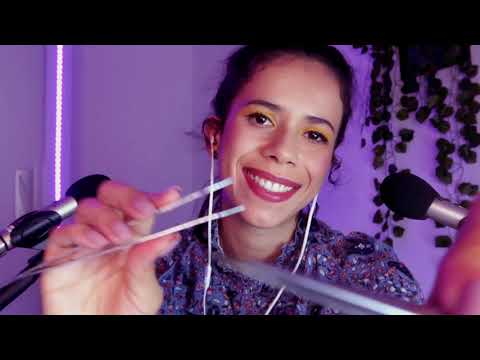 [ASMR] - REMOVENDO ENERGIAS NEGATIVAS | Triggers para te Relaxar