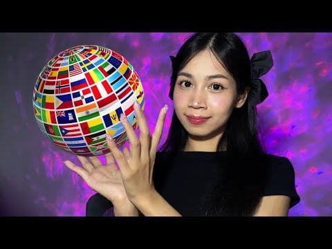 ASMR Whispering The Capital City Names of Countries and Territories in Their Native Language