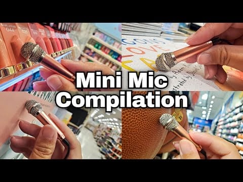 Public ASMR🔥Mini Mic Compilation 1hr+ (Fast Aggressive)