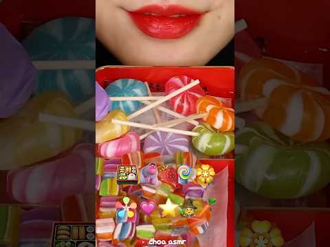 VERTICAL VIDEO JAPANESE CANDY ASMR CANDIED JELLY ASMR JELLY TANGHULU ASMR EMOJI FOOD ASMR 🍱