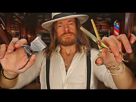 💈✂️ Babershop Haircut for People who don't like Halloween | ASMR