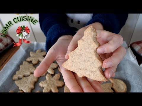 [ASMR Cooking] Cuisine Sablés de Noël miam miam