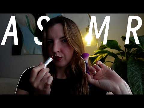 Soft Spoken Ramble *get ready with me💄* (makeup asmr)💤😴