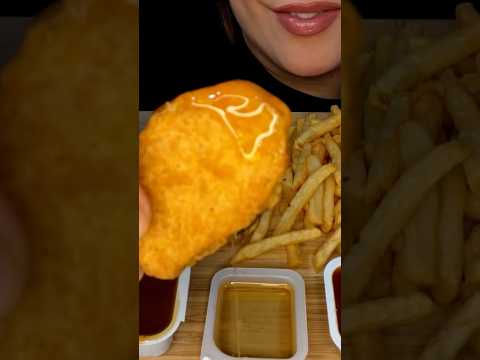 Would you eat this? 😳 #asmr #food #mouthsounds #mcdonalds