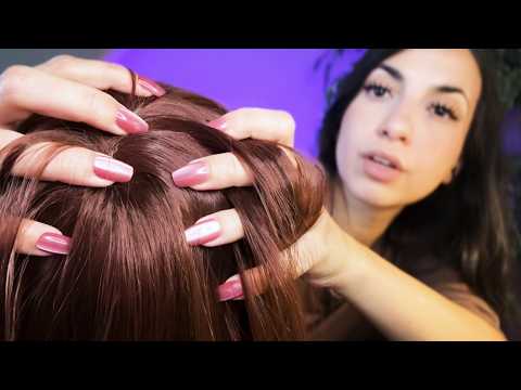 ASMR Scalp Scratching & Head Massage for Sleep 💤