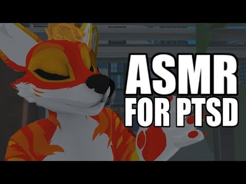 [Furry ASMR] Short mindful meditation to help/cope with anxiety and PTSD  💞