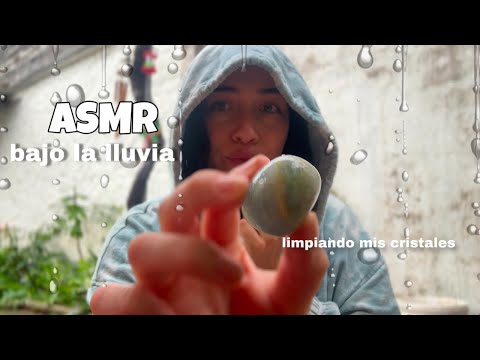 ASMR Charla bajo la lluvia 🌧️ ☔️ RELAJANTE