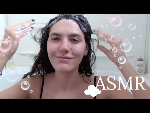 ASMR | hair washing ft. shampoo bar .:. CozyClouds