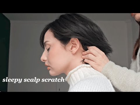 ASMR SCALP SCRATCH and massage - NO TALKING