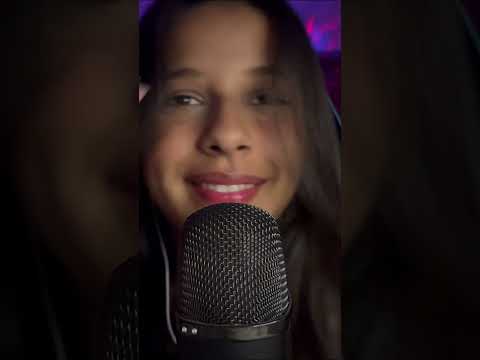 Durma com esse inaudível lendo❤️ #asmr #visualtingle #relax