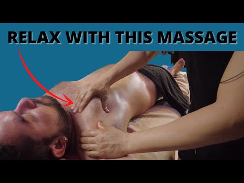 [ASMR] Upper Body Massage | Relaxing Spa Technique | No Talking