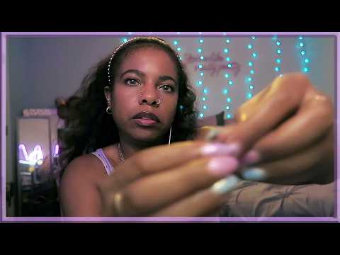 ASMR ✨ HAIR PLAY- Invisible Clips, Haircut, & Braiding, Curling 😌 Fast and Aggressive