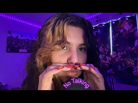 Asmr Intense Mouth Sounds, Hand Sounds, Fabric And Skin Scratching (No Talking)