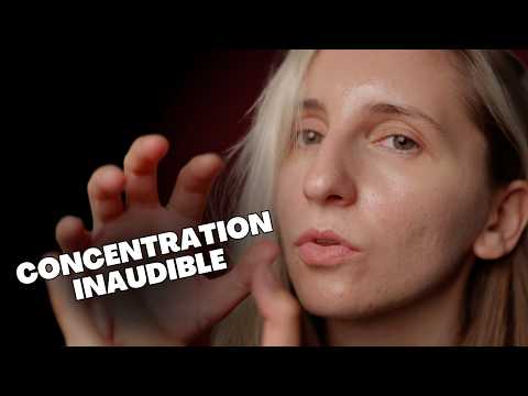 ASMR INAUDIBLE Le Plus Prononcé (Concentration et Tapping Sur La Caméra) 👀